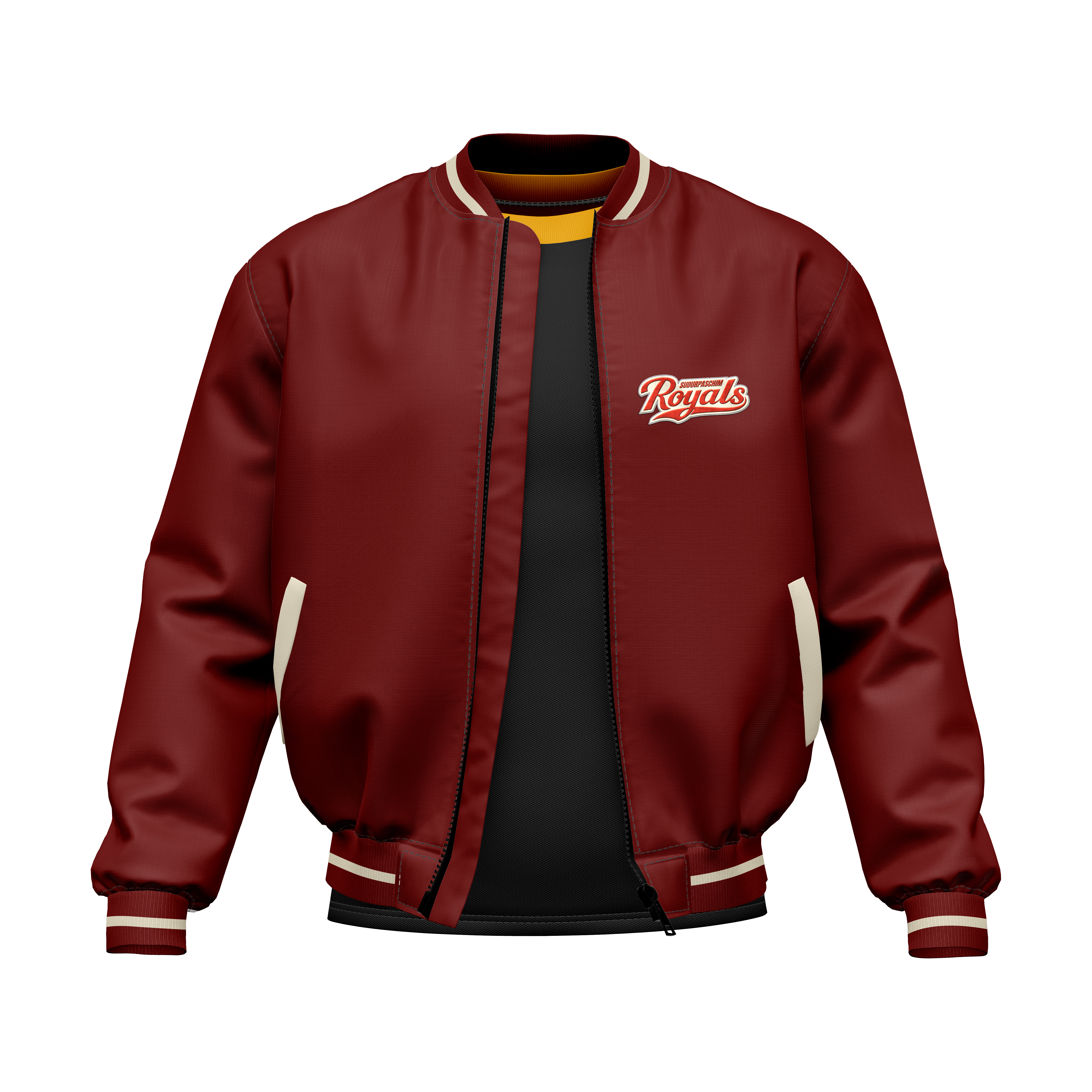 Bomber Jacket Maroon